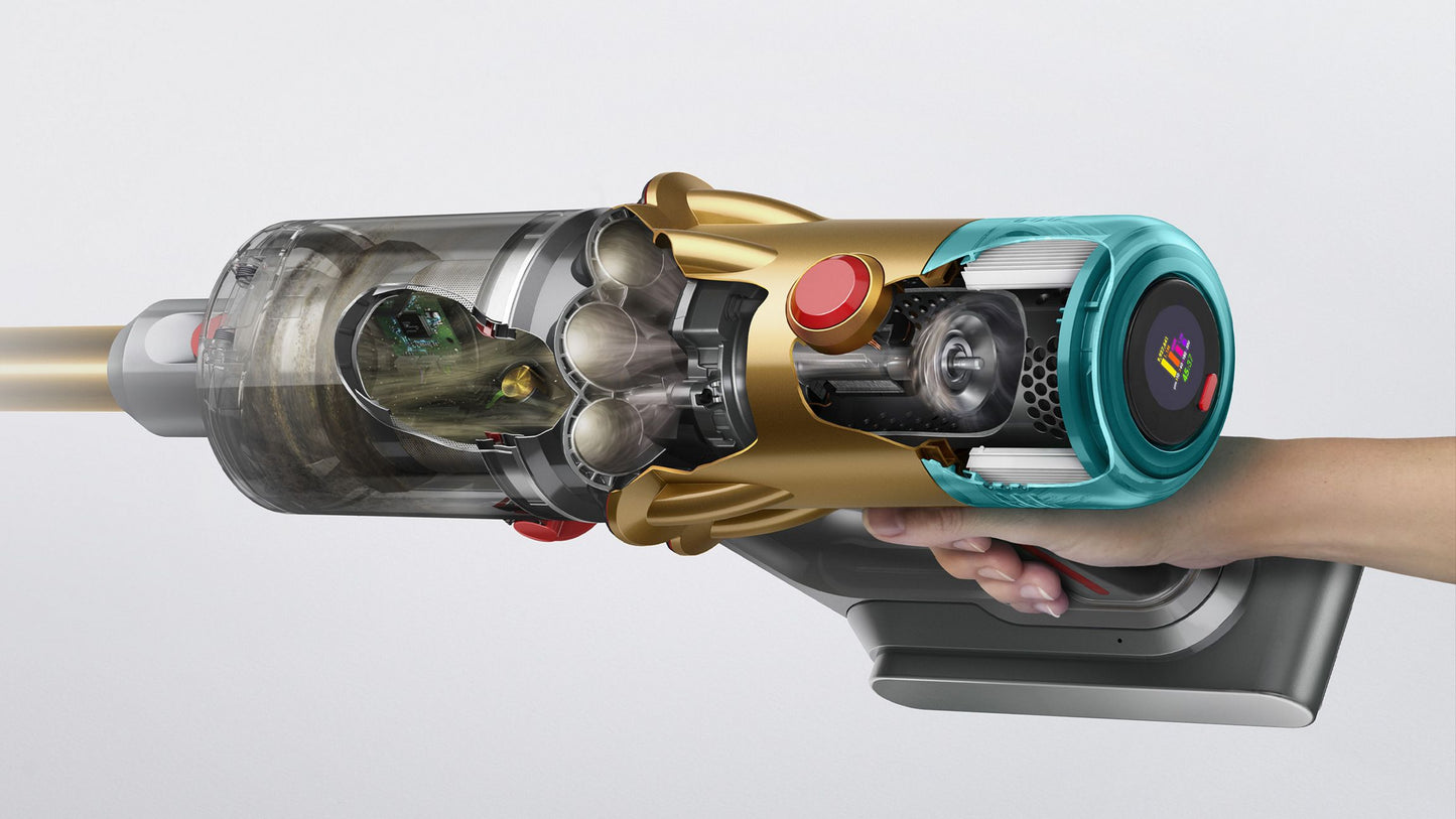 Dyson V12 Detect Slim Absolute (Gelb/Nickel)